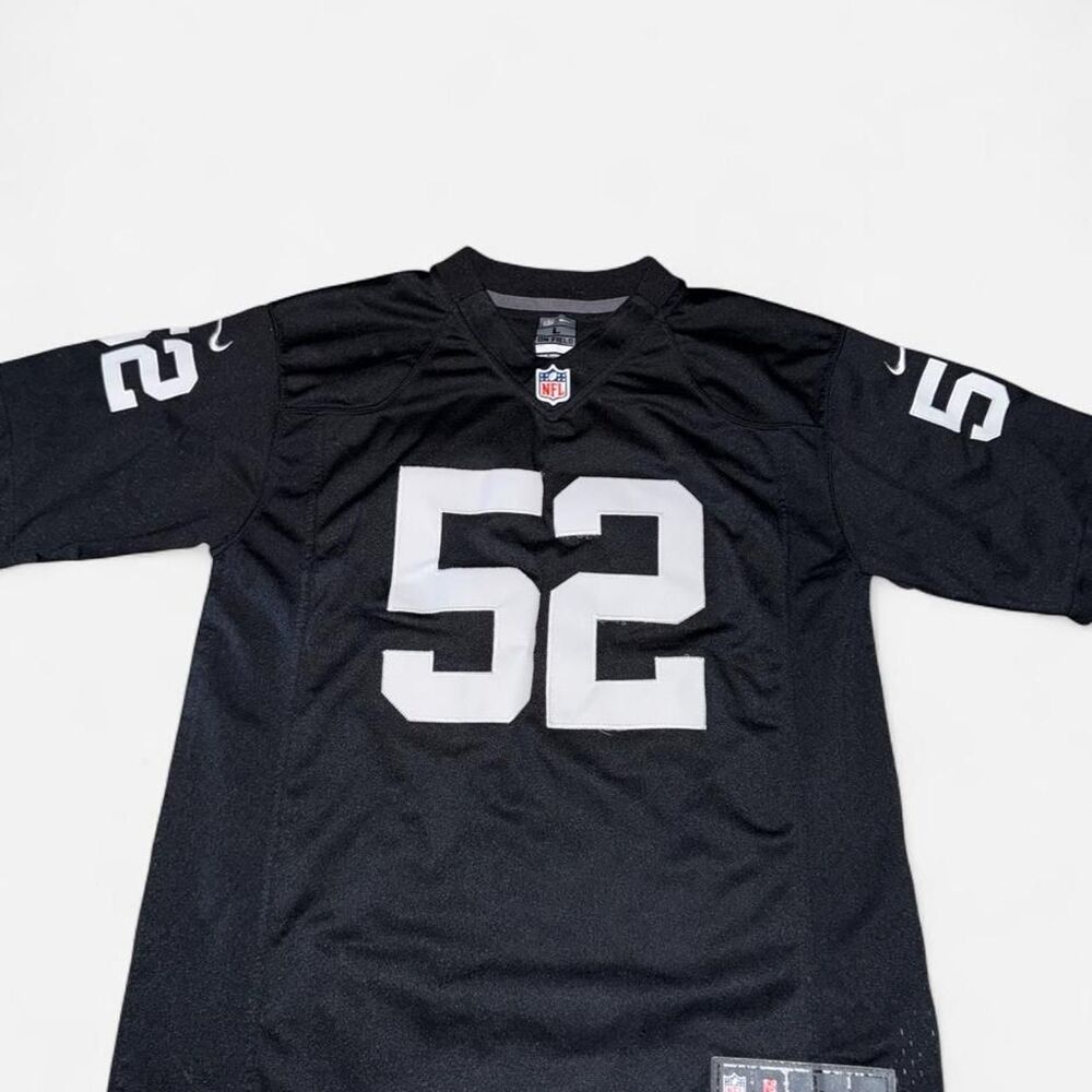 NFL Black Jersey #52 Mack
